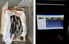 Sample round link steel chain test passed